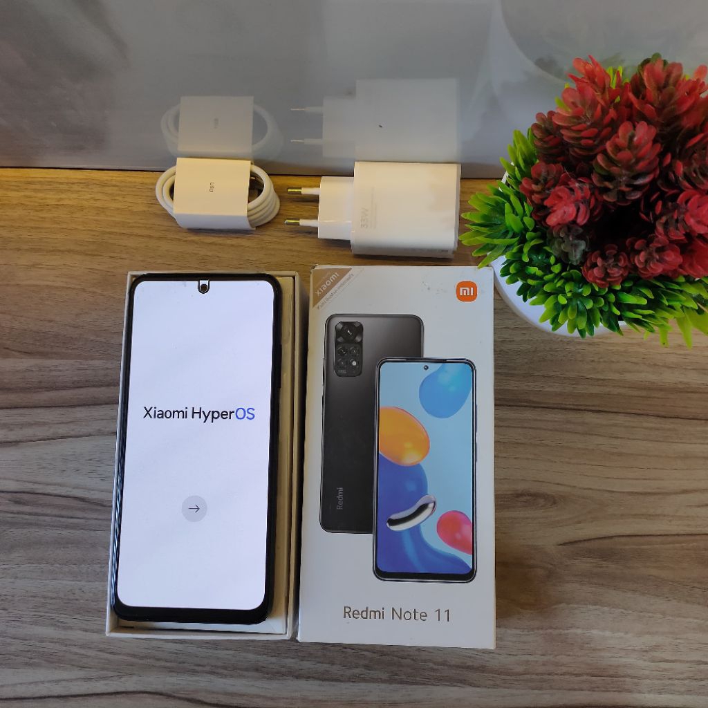 XIAOMI REDMI NOTE 11 6/128 GARANSI RESMI SECOND