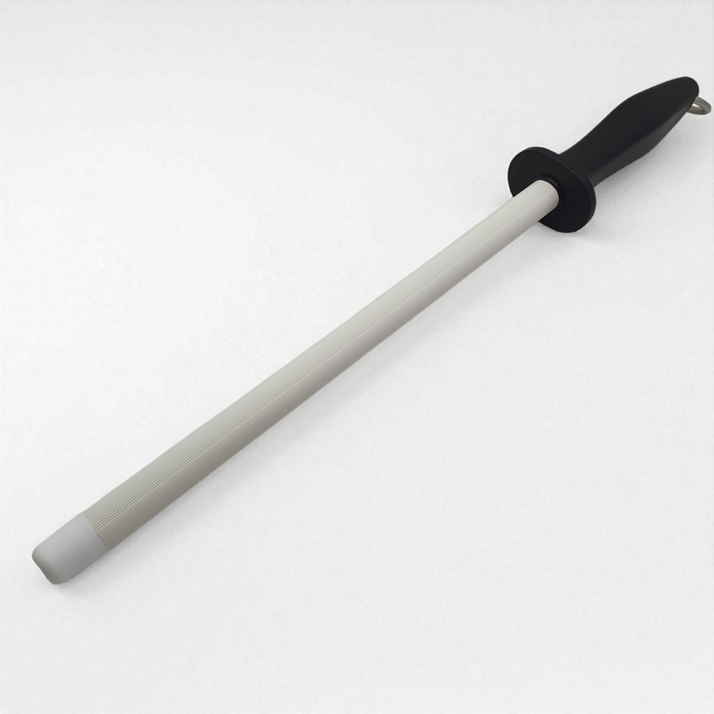 (TJAP MATA / CAP MATA) Ceramic Sharpening Rod  Tangkai Asah / Pengasah Pisau / Honing Stick, Double 