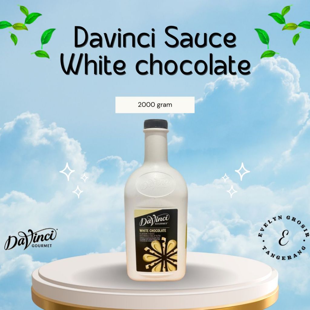 Davinci Sauce White Chocolate 2L