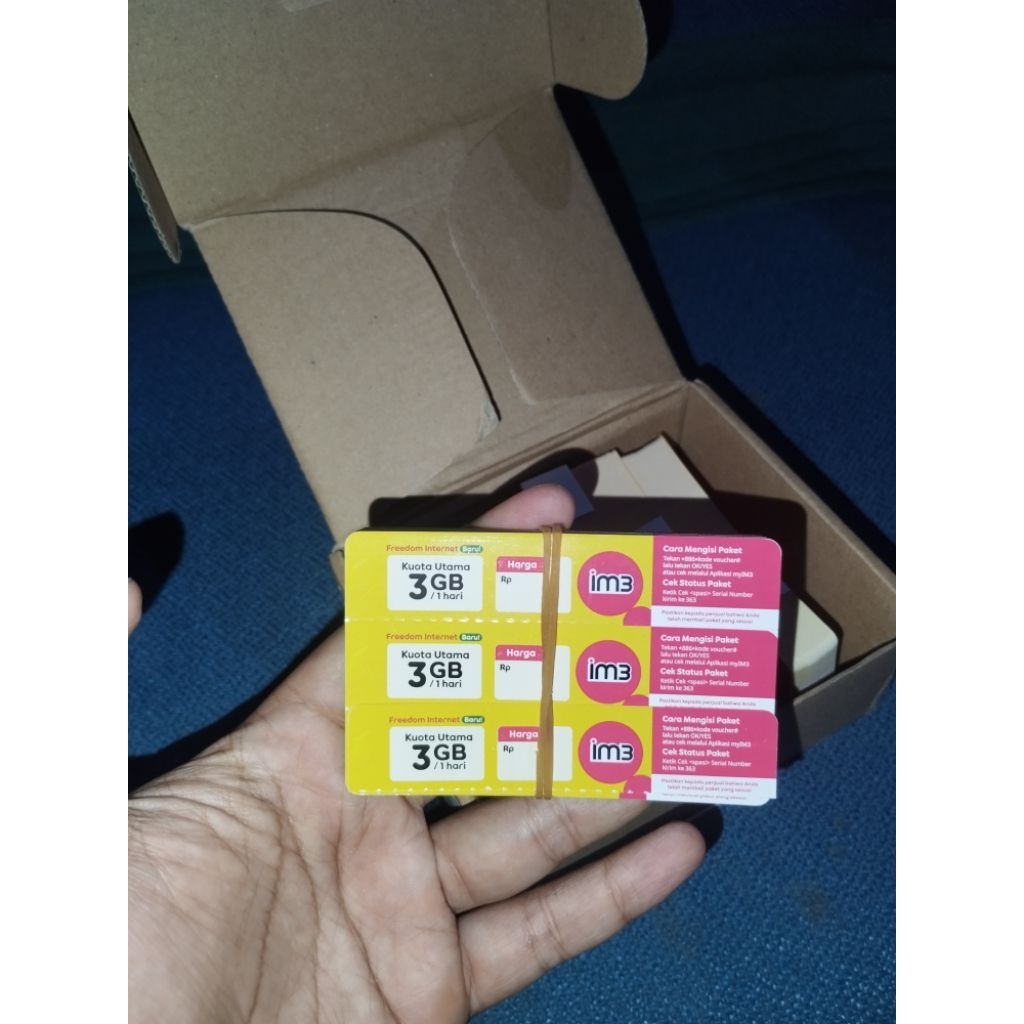 VOUCHER INDOSAT IM3 3 GB 1 HARI
