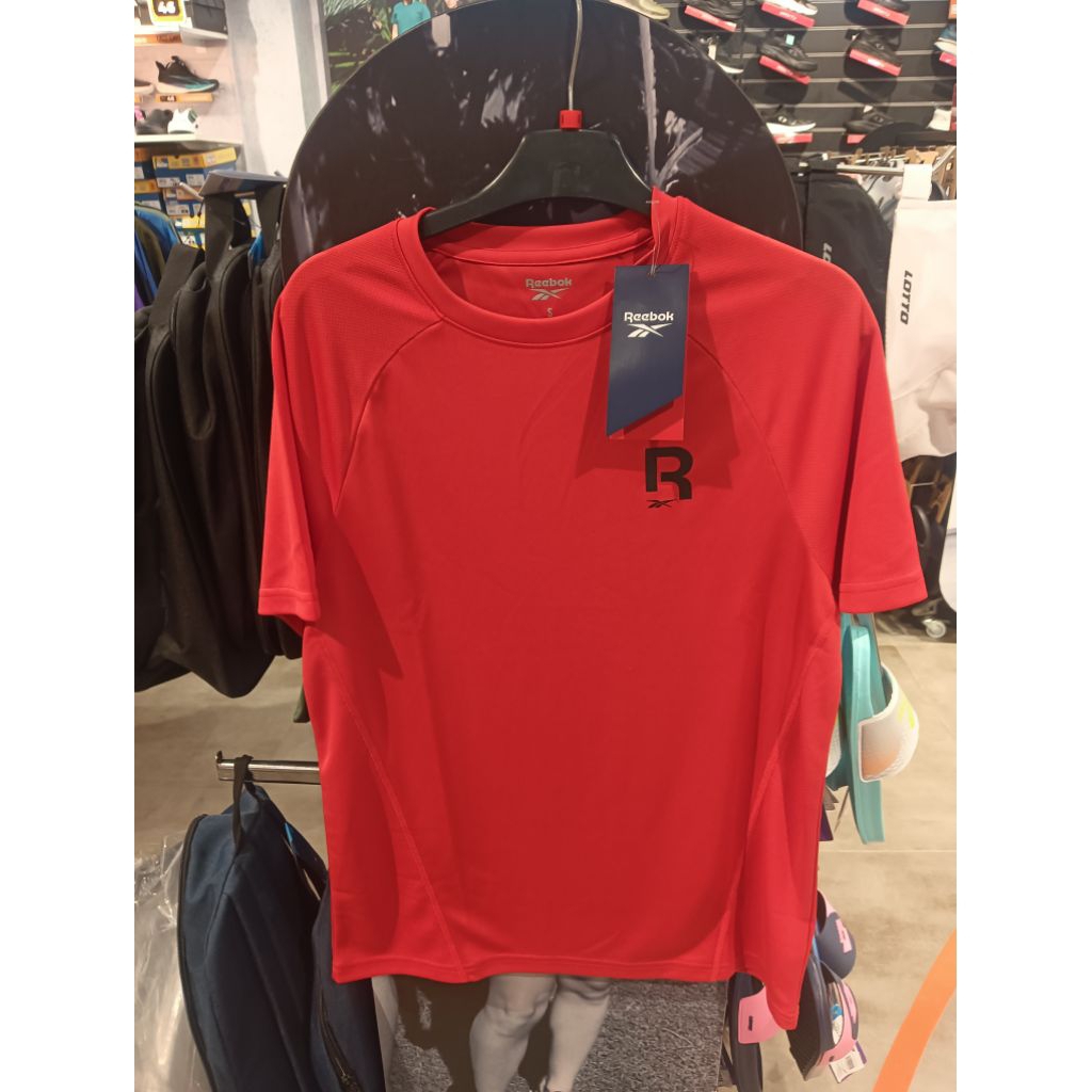 kaos running reebok original pria