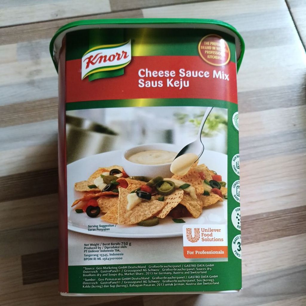 

knorr cheese sauce Mix saus keju 750 g