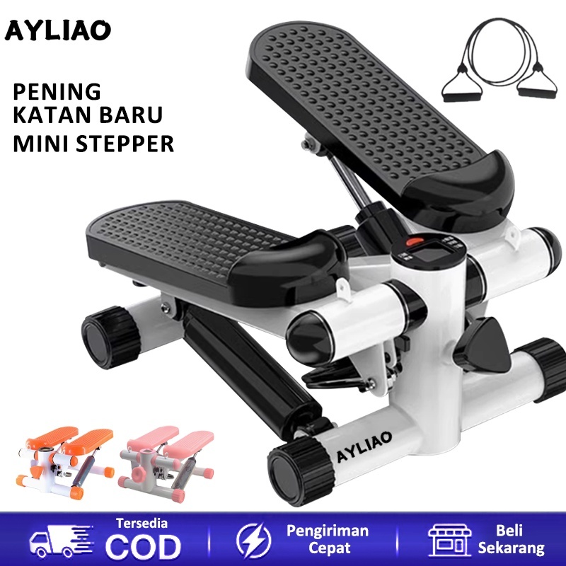 AYLIAO Mini Stepper Alat Fitness Olahraga Air Climber Steper Climber Walker Glider