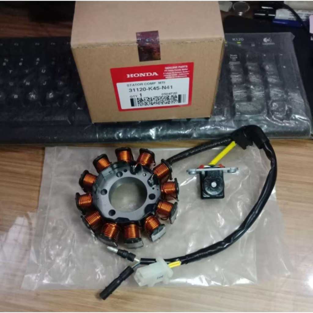 SPULL STATOR COMP HONDA CBR 150R LED 31120-K45-N41 THAILAND