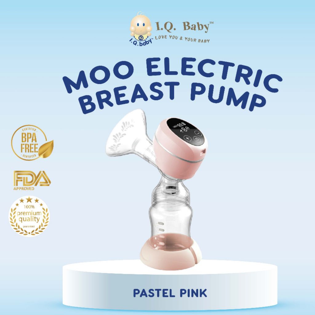 Pompa ASI Elektrik IQ Baby Moo Breastpump