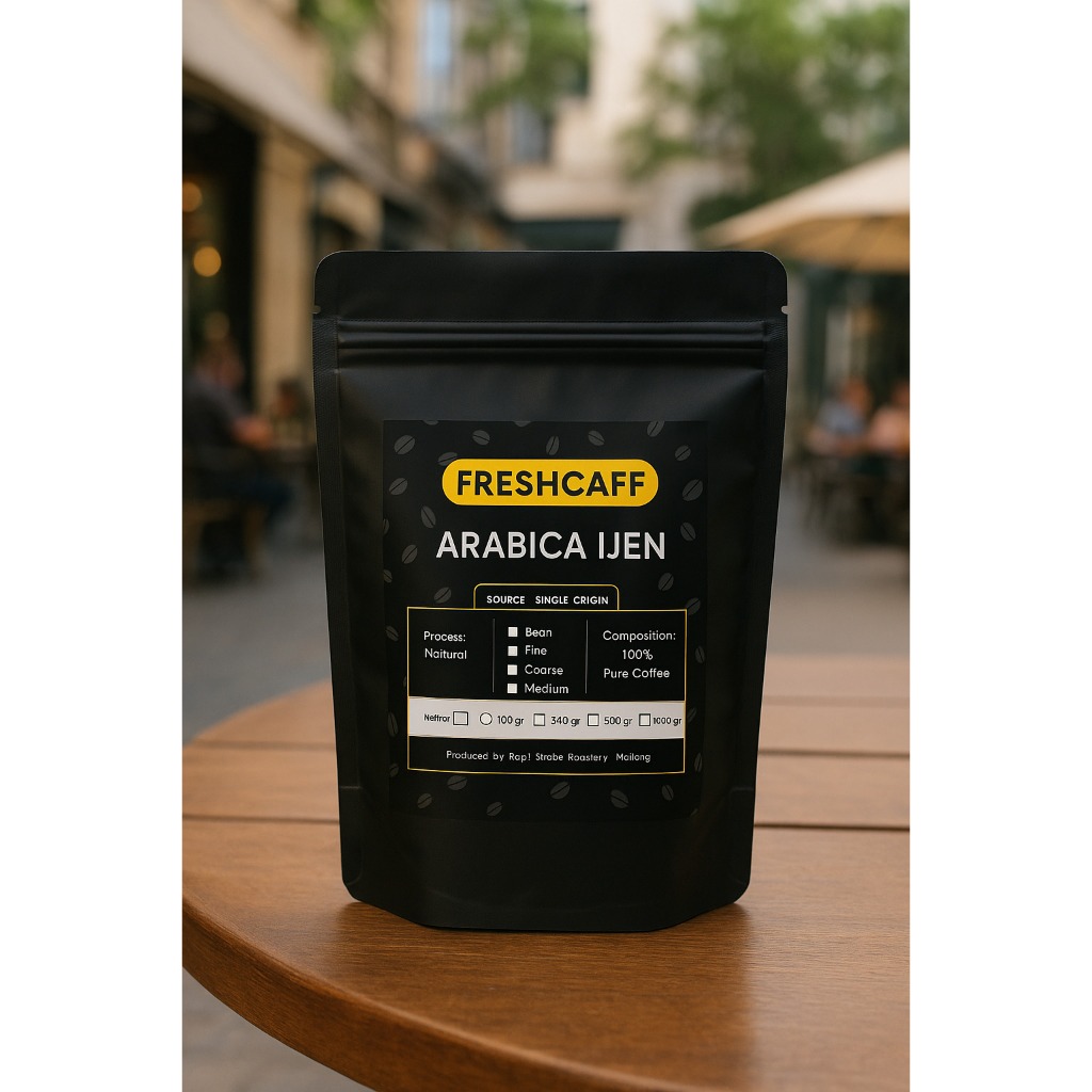 

KOPI FRESHCAFF ARABICA IJEN 100 GRAM