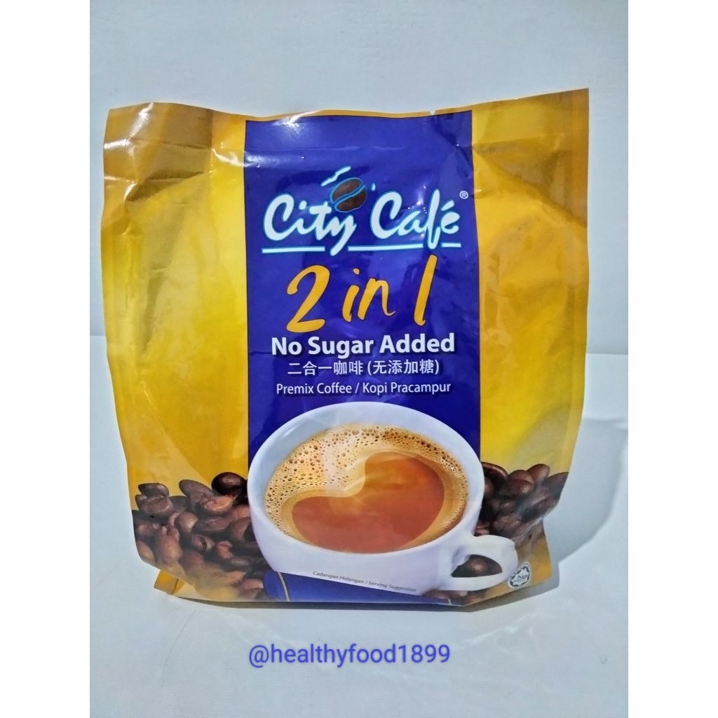 

City Café 2 in 1 Premix Coffee – No Sugar Added