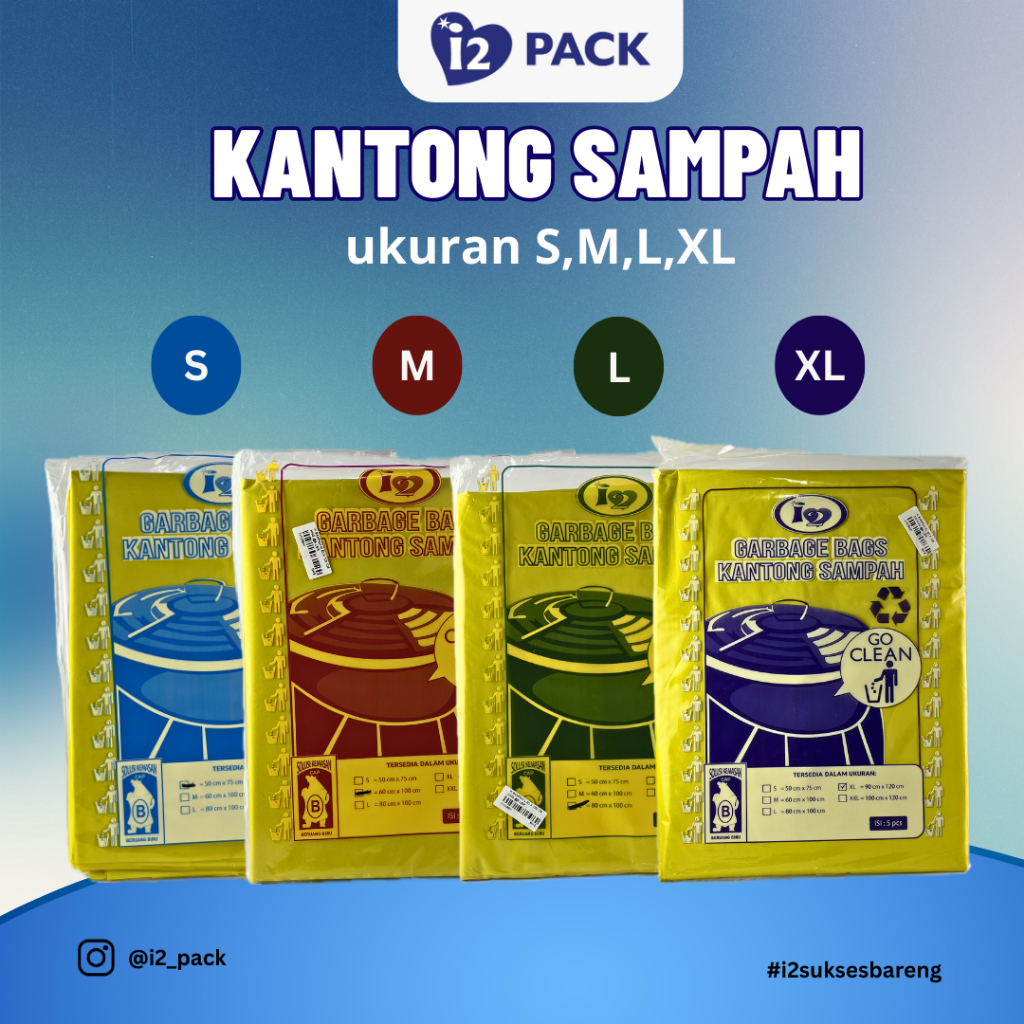 Kantong Sampah Kuning S/M/L/XL BERUANG