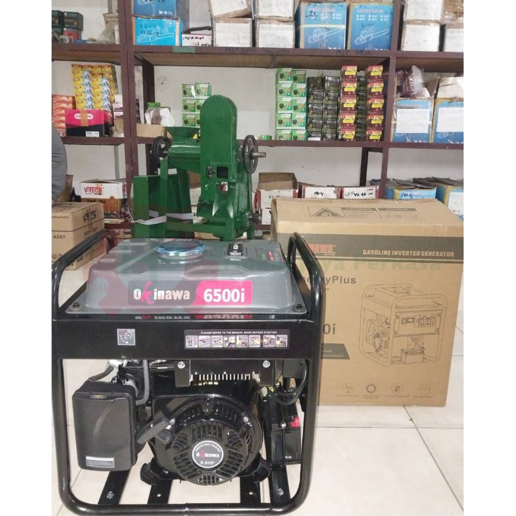 OKINAWA Gasoline Inverter Generator 6500i Max. 5500Watt Genset Okinawa Generator Inverter Bensin