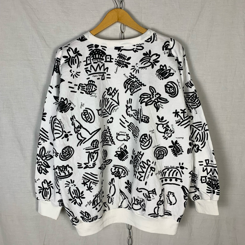 Ken Done Australia AOP Sweatshirt Crewneck