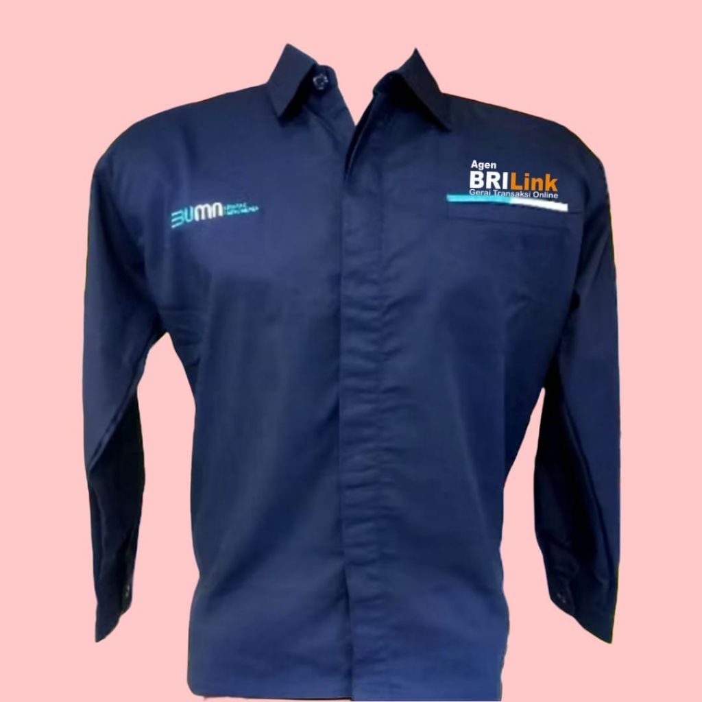 kemeja kantong1 BRILINK setajam BRILINK pdh BRILINK pakaian dinas BRILINK seragam dinas BRILINK baju