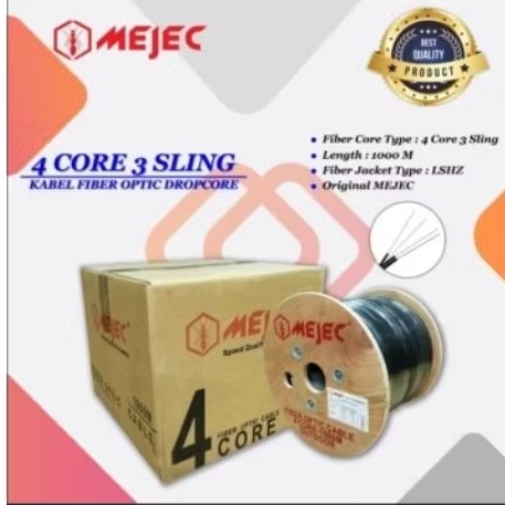 kabel fiber optik 1000m 4core 3 seling