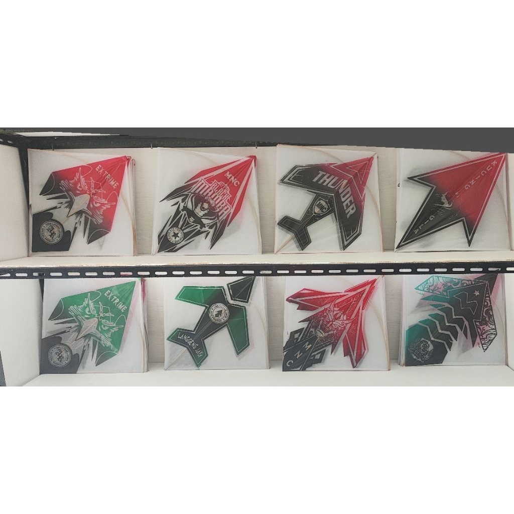 Layangan Sukhoi standar kertas minyak murah isi 25 pcs Arku Mix Keras sedang dan Empuk USE DAILY ( b