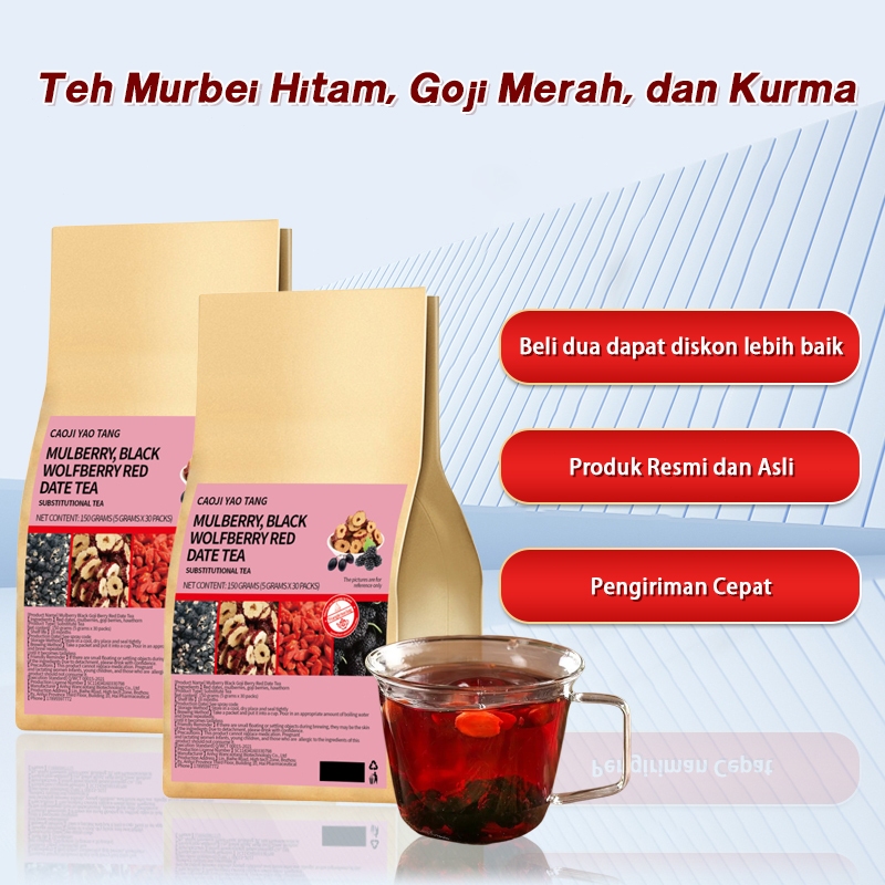

【Meningkatkan vitalitas】Resep tradisional teh sehat Goji Berry Hitam