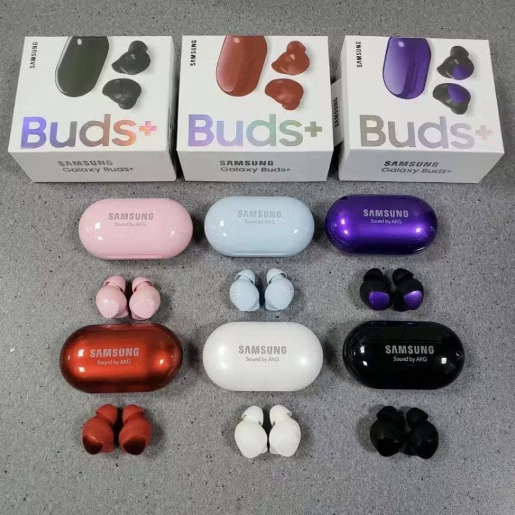 SADEWAACC HF BT Handsfree Bluetooth Wireless Sam Galaxy Buds+ R175 Super Clone 1 : 1 OEM