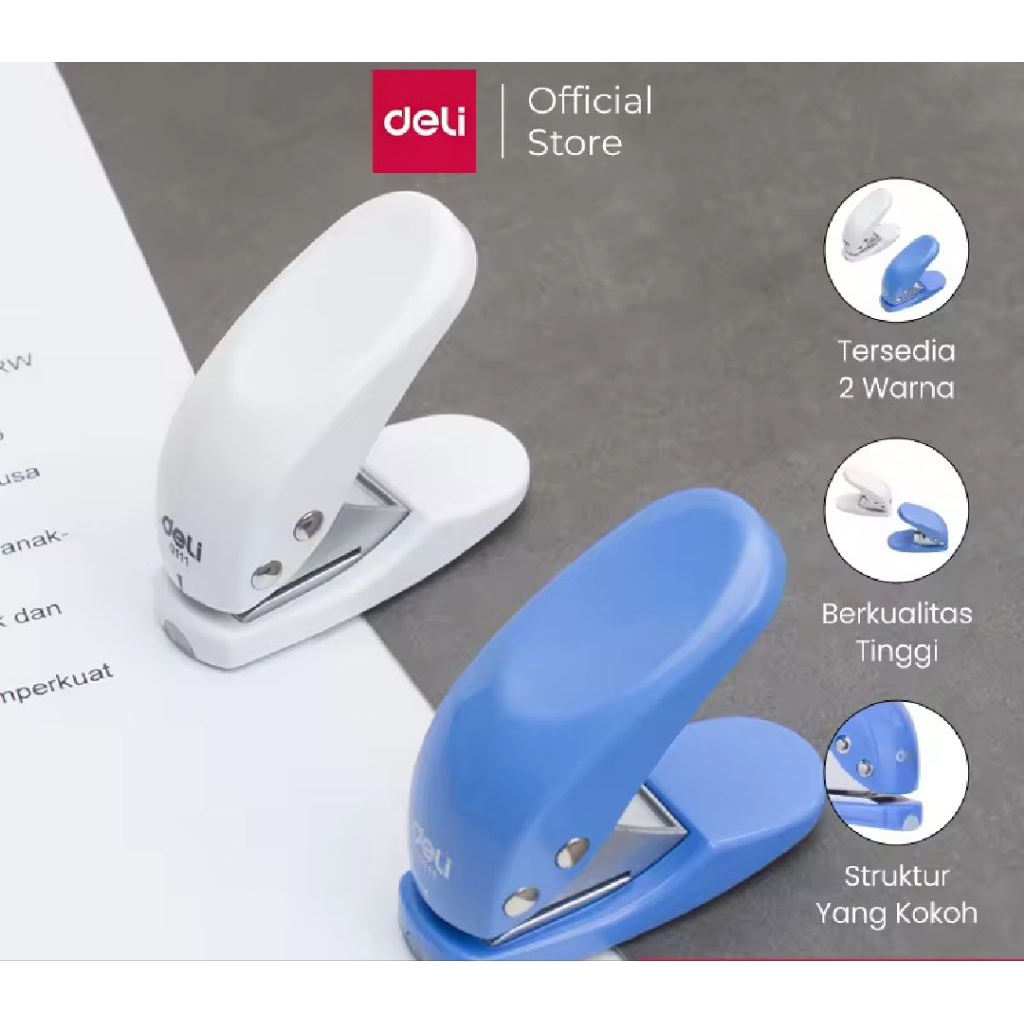 

Deli Pembolong Kertas (1 Lubang 10 Sheets / Code E0111).