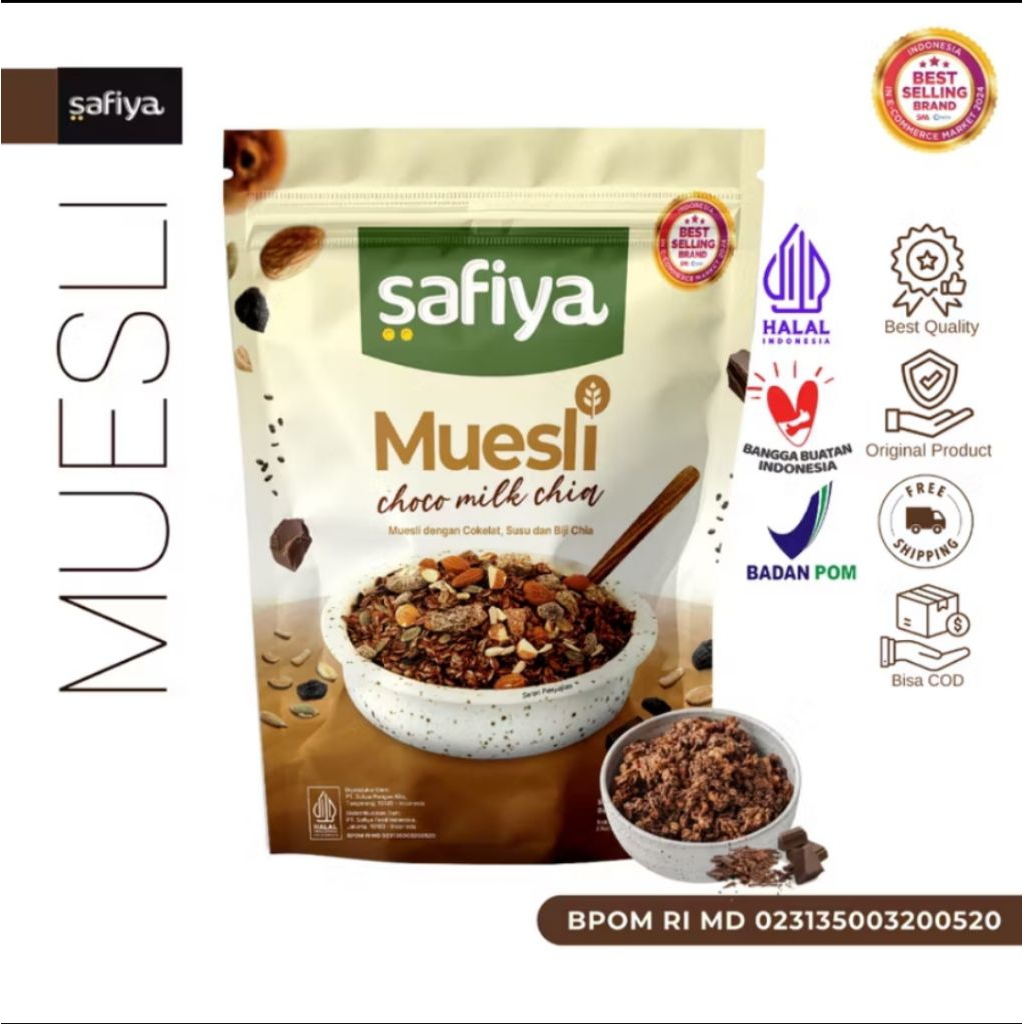 

Muesli Choco Milk Chia 840gr/420gr
