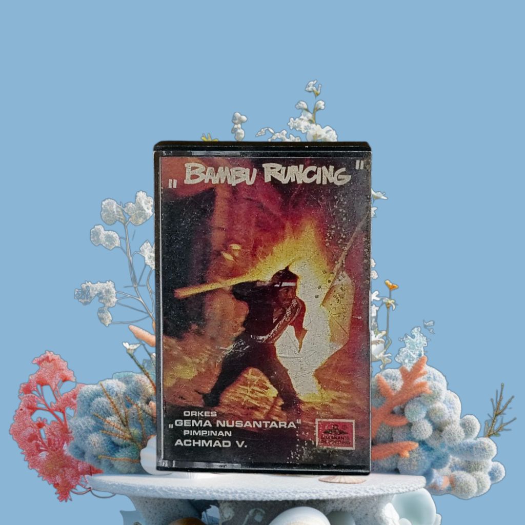 PRELOVED TAPE KASET PITA LAGU PERJUANGAN BAMBU RUNCING