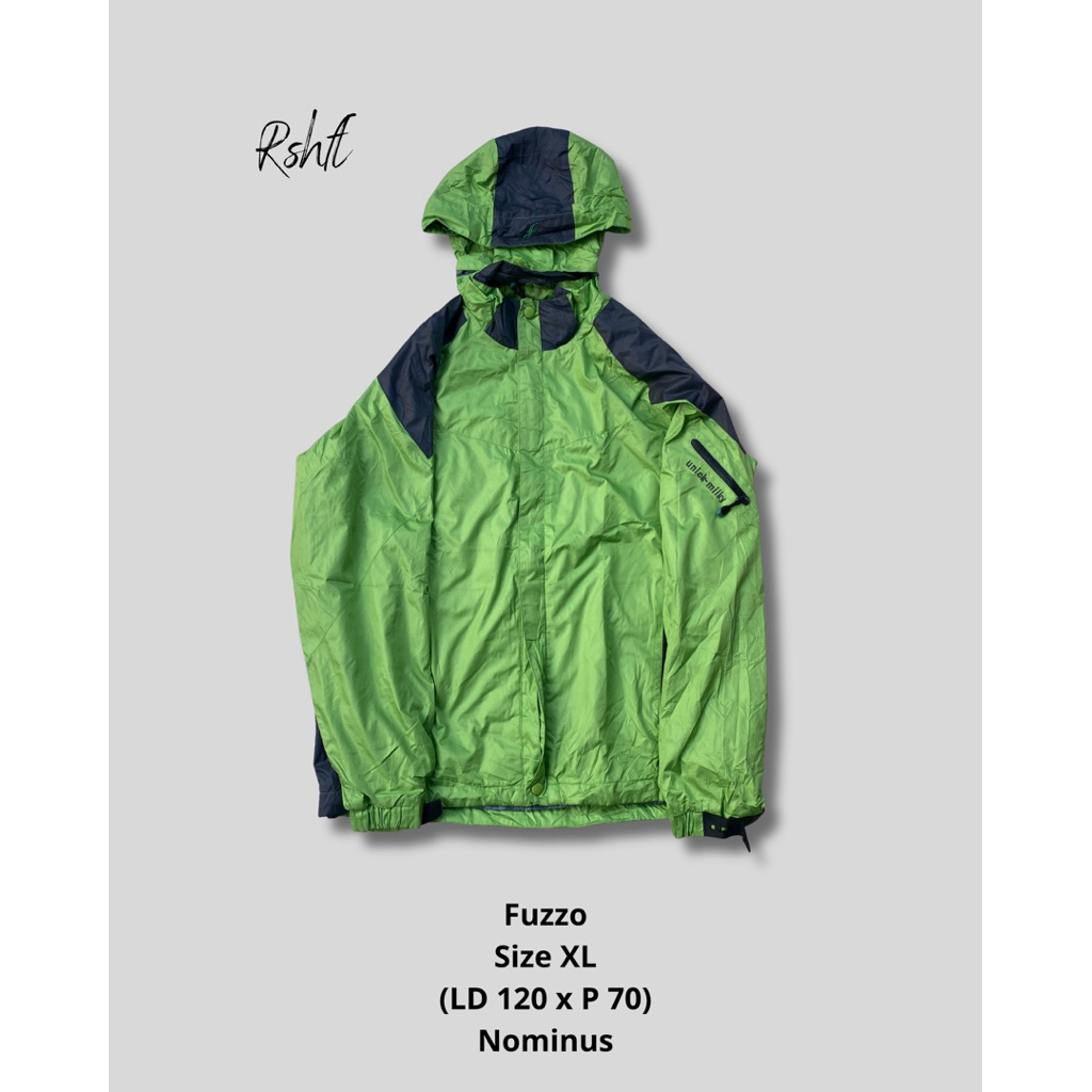 Jaket Outdoor Fuzzo Waterproof XL