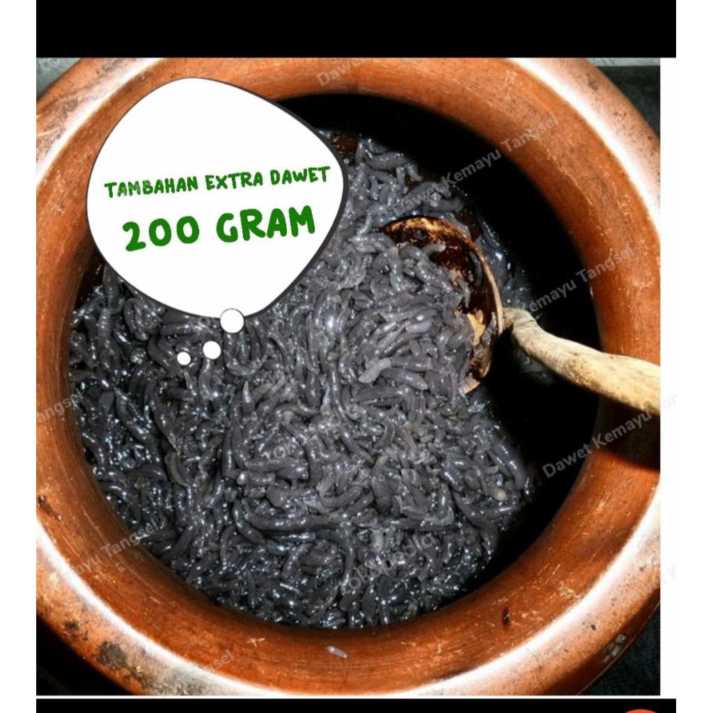 

EXTRA DAWET IRENG ( 200gram )