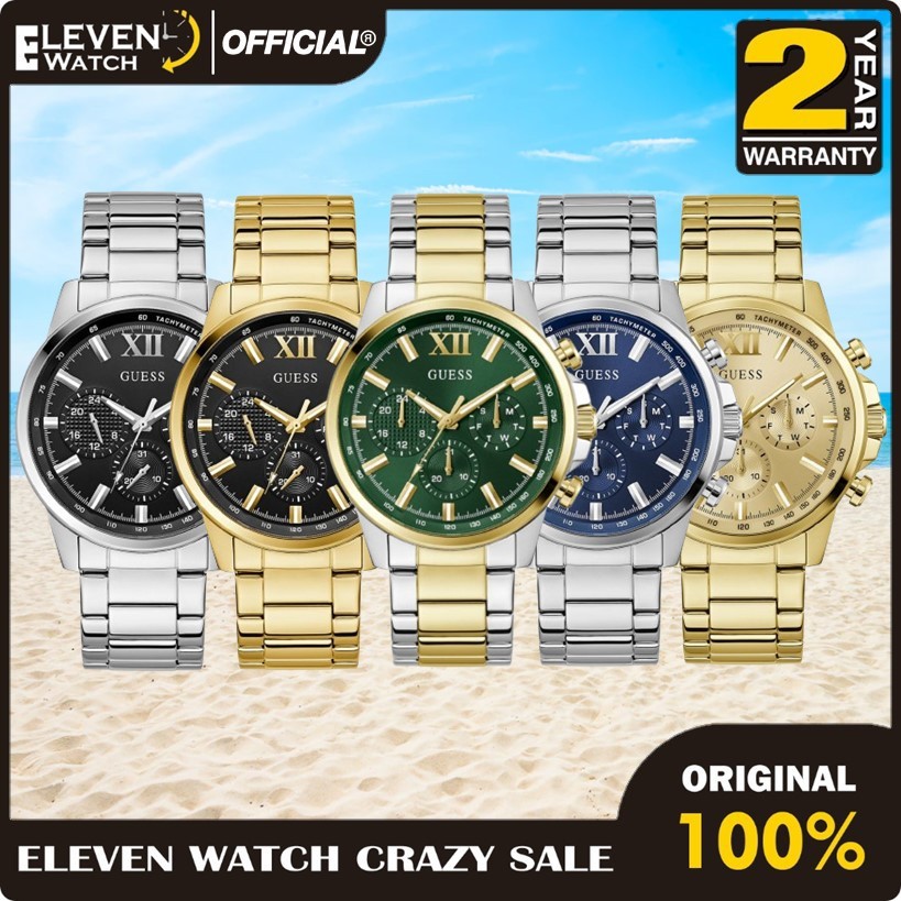 [Promo] Jam Tangan Pria Guess GW0900G1 , GW0900G2 , GW0900G3 , GW0900G4 , GW0900G5 Multi-function St