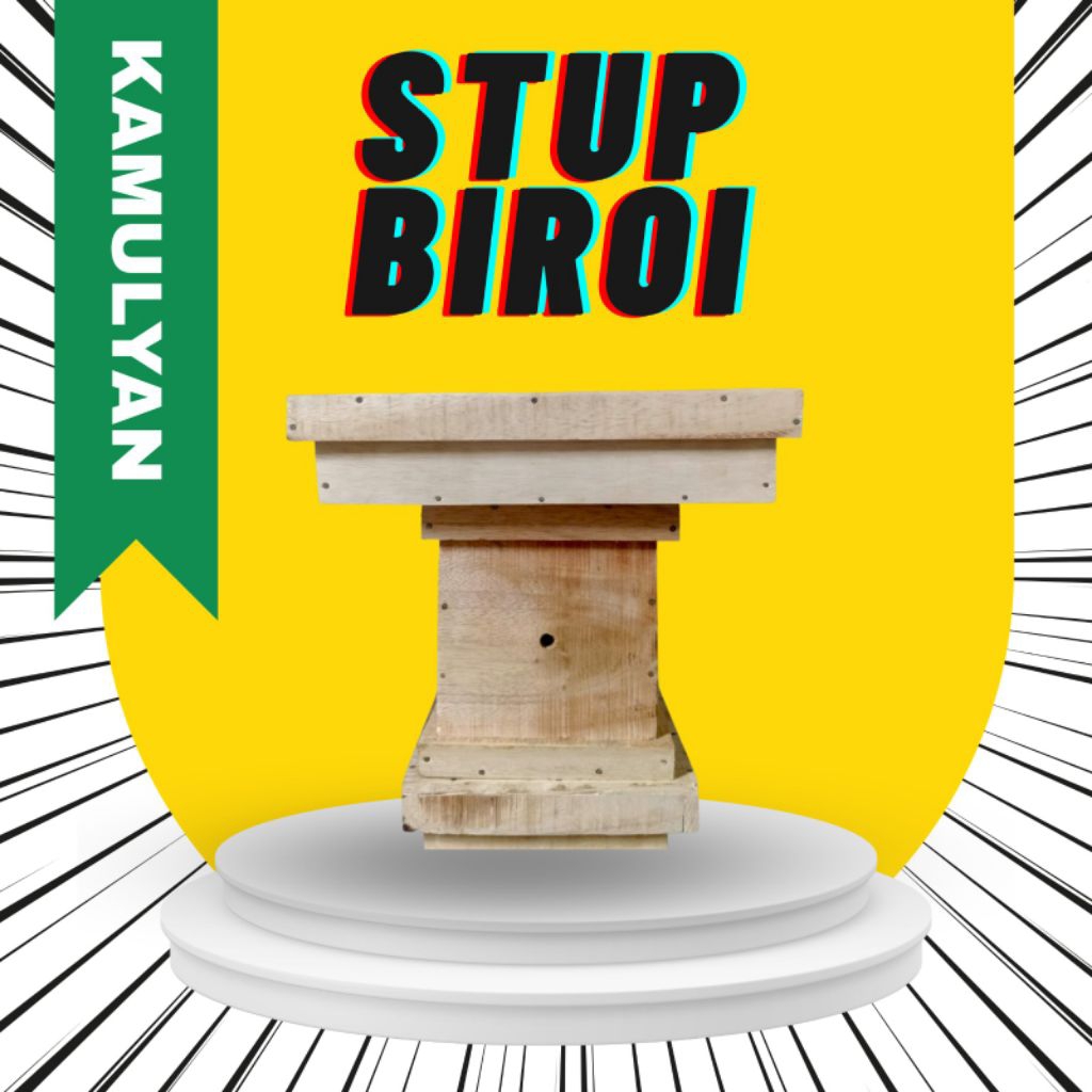 Stup dan Toping Trigona Klanceng Biroi