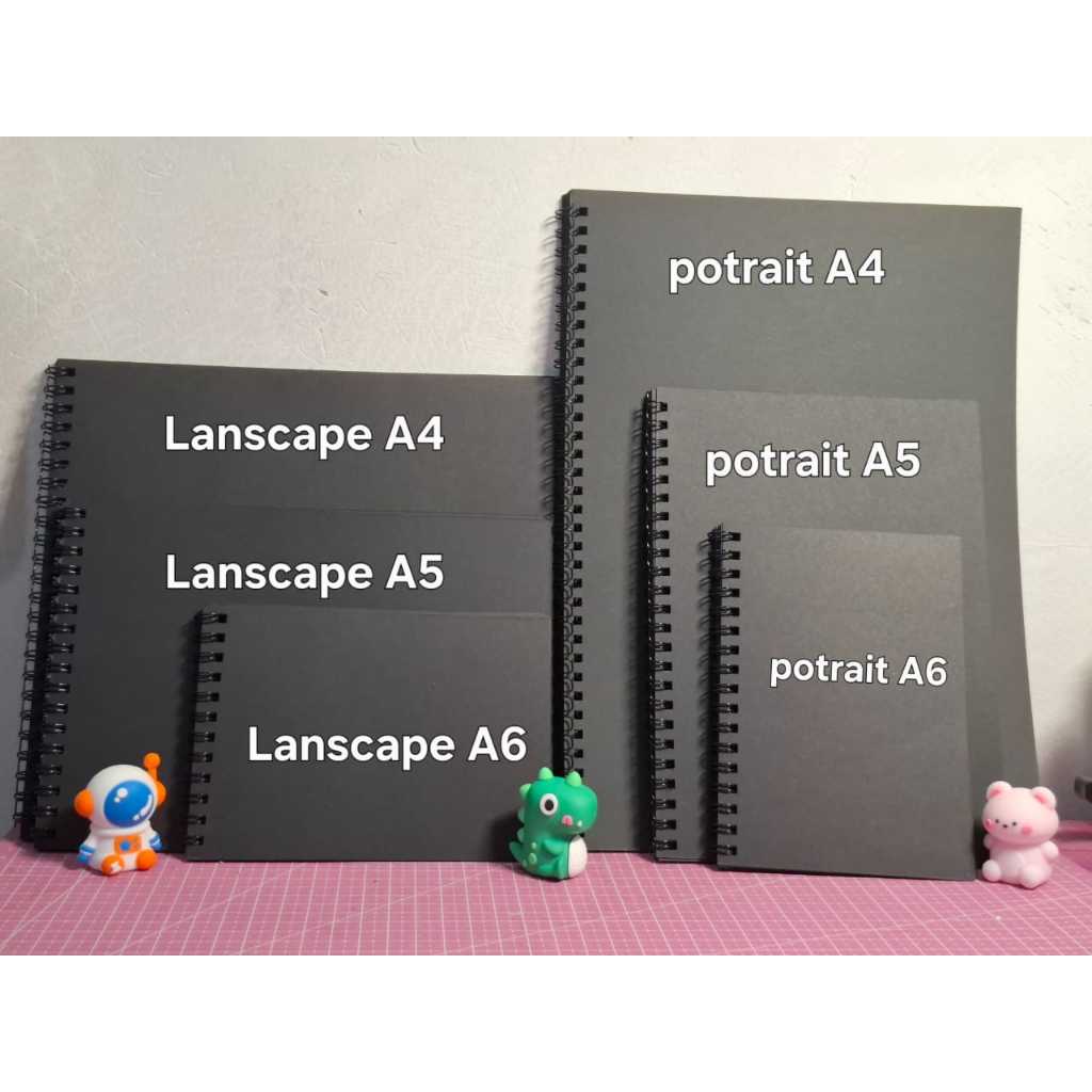 

Scrapbook Hitam Album Buku Aesthetic Album Polos Diary Journal A4 A5 A6 | Kado Anniversary, Ulang Tahun