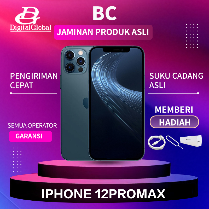 iPhone 12 ProMax Beacukai Second 128GB/256GB/512GB