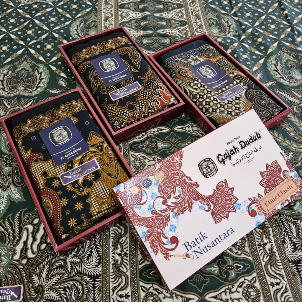 Sarung Gajah Duduk Batik Nusantara 100% Original PT Gajah Duduk