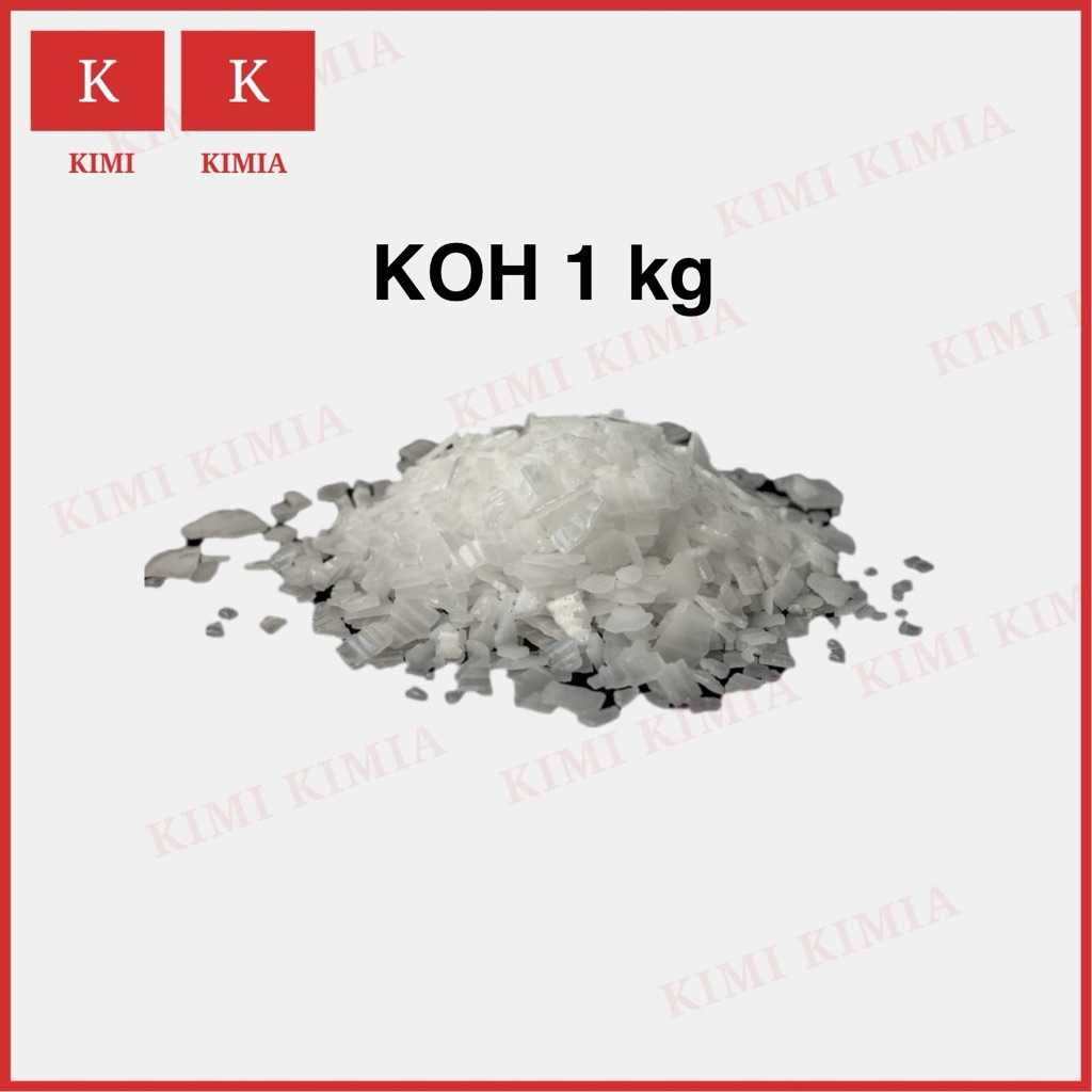 KOH / Kalium Hidroksida 1 KG 000358