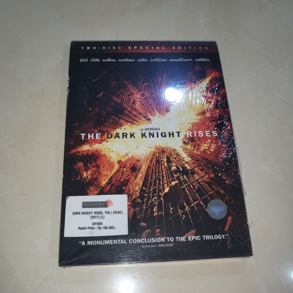 Dvd original koleksi the dark knight rises rare