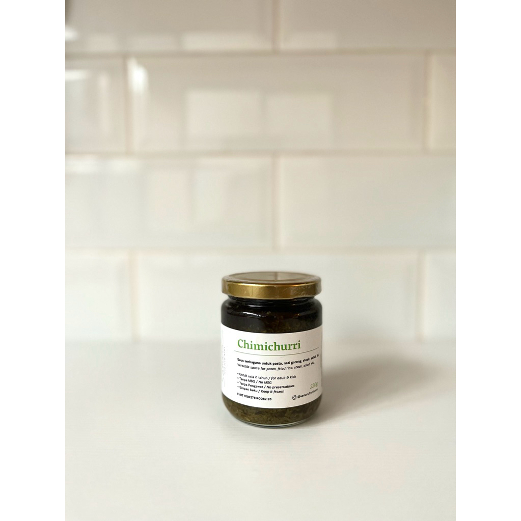 

Samara Saus Chimichurri homemade no MSG