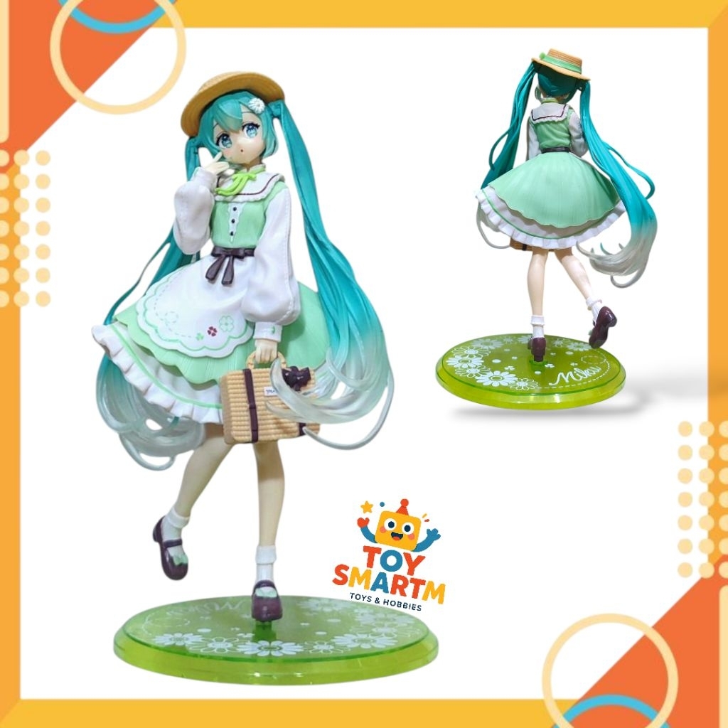 Anime Hatusne Miku Pastoral Style Miku Cute And Sweet Figure Miku Country