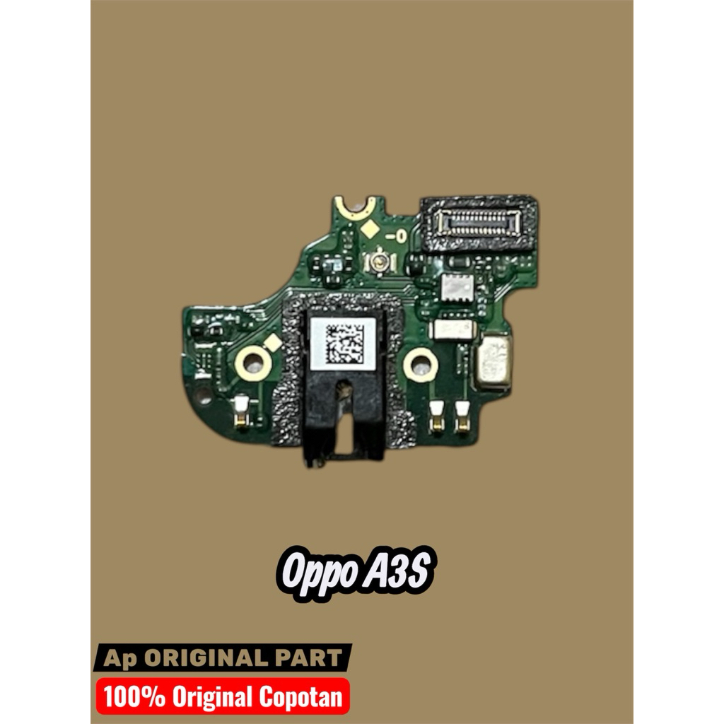 PCB +mic Audio Oppo A3s CPH 1803Original copotan