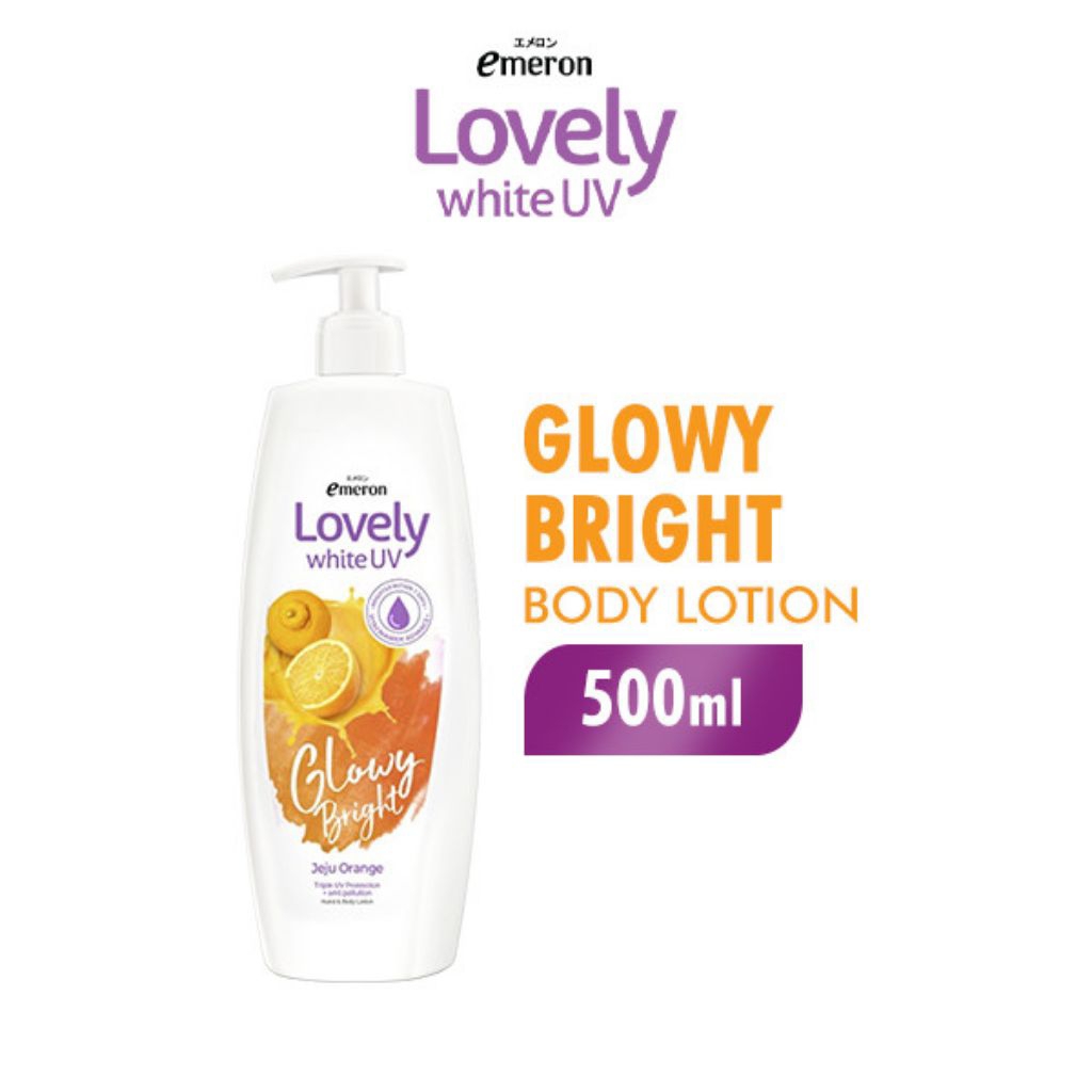Emeron lovely glow bright body lotion 500ml