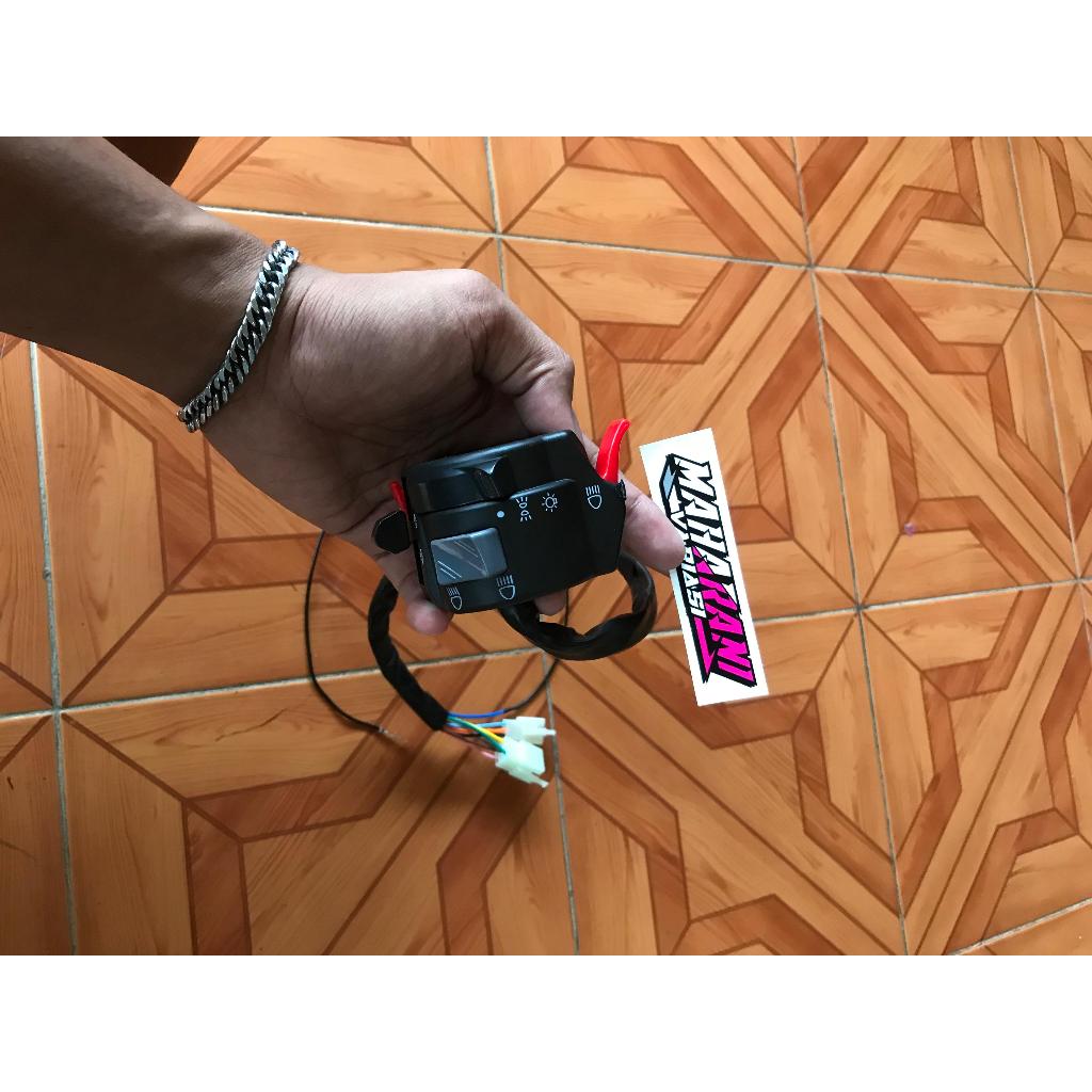 holder kiri saklar kiri beat street new led custom dari holder vixion old