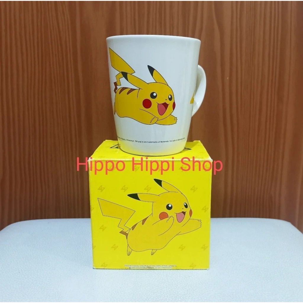 Gelas Mug Keramik Pokemon Pikachu Indomaret