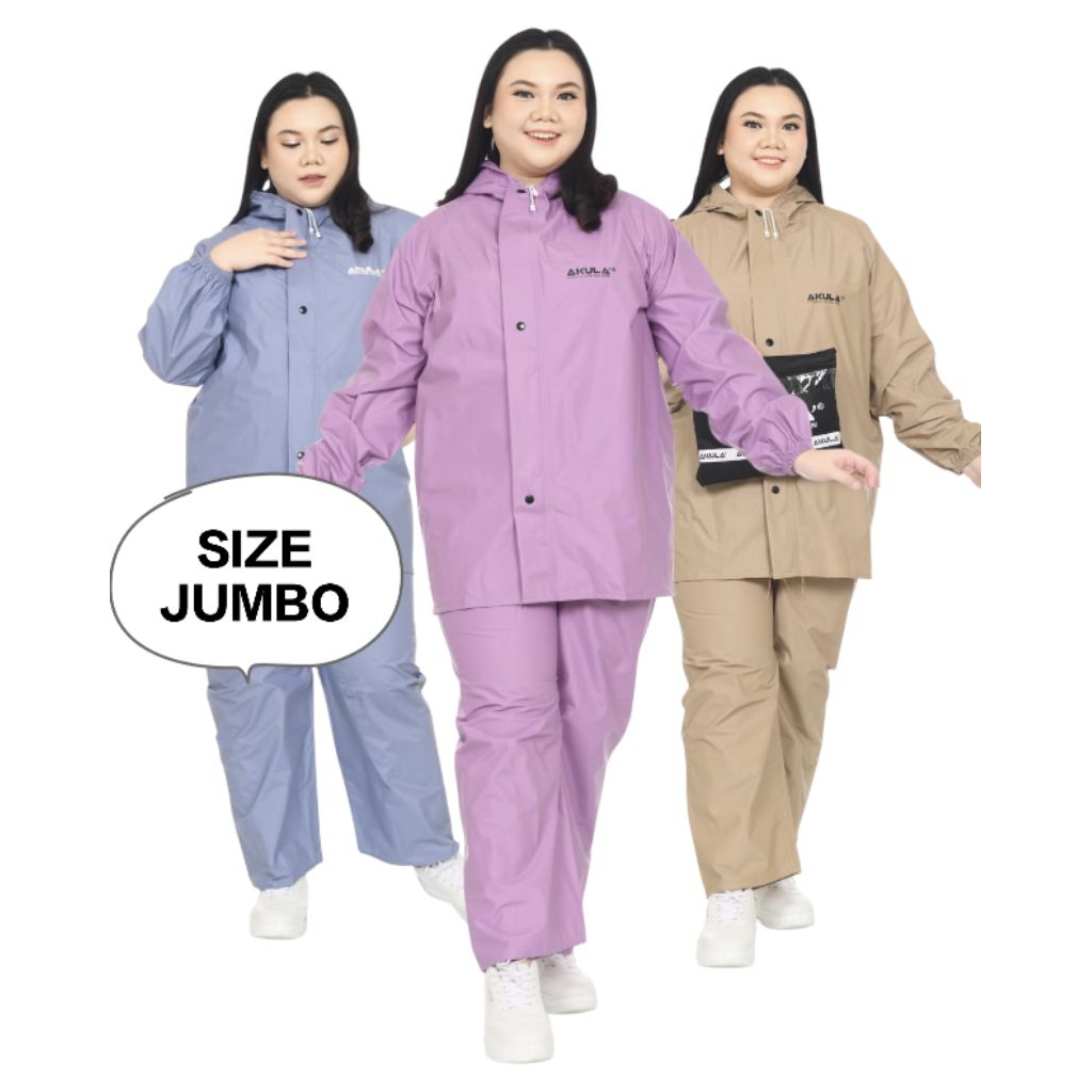 Raincoat Jas Hujan By AKULA Size JUMBO