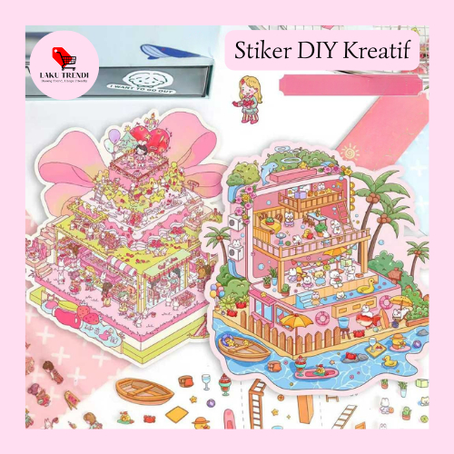 

Stiker DIY - Stiker 3D - Premium Stiker - High Quality Sticker - 3D Decorative Sticker - Stiker Lucu
