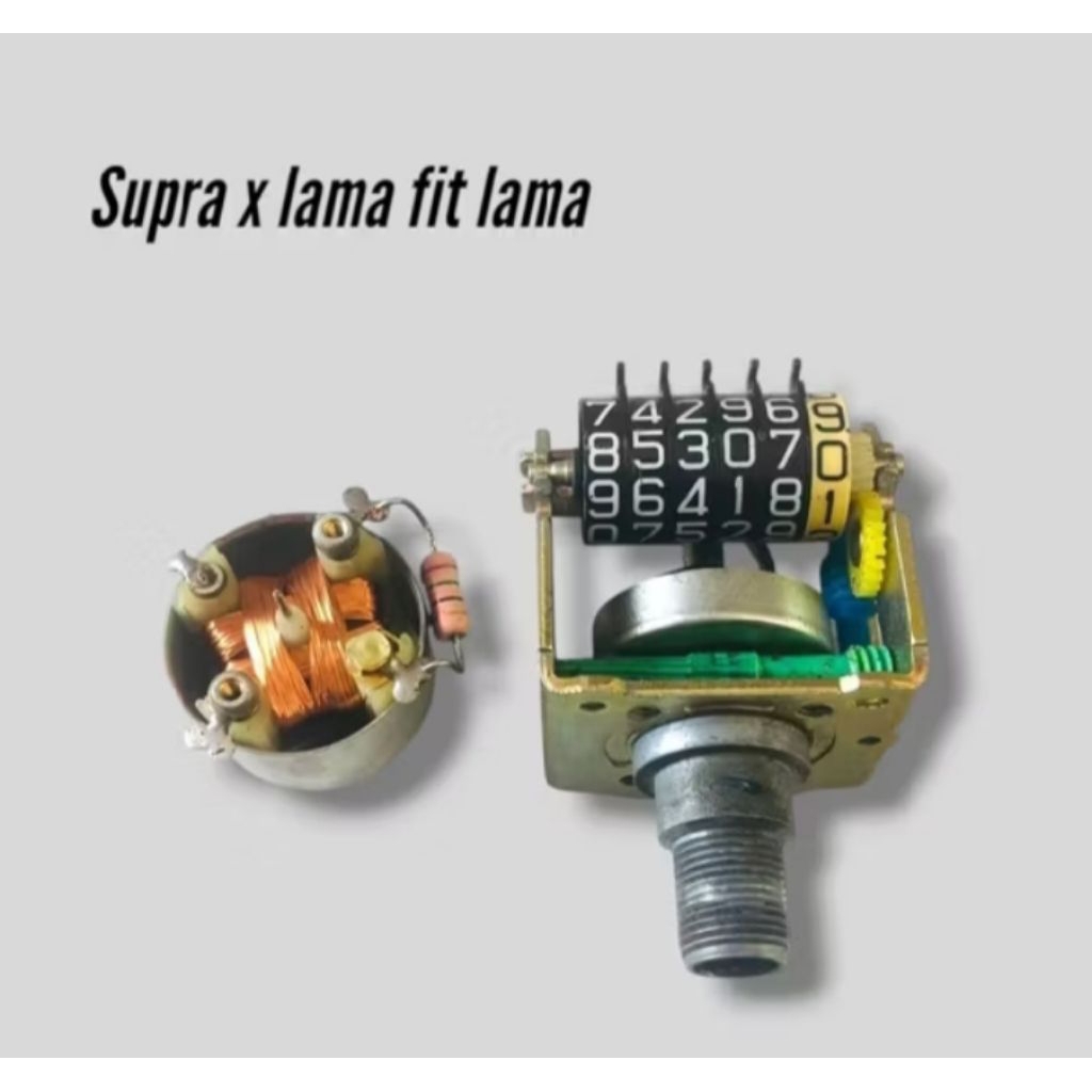 Mesin set spidometer honda supra fit/x supra 100 original