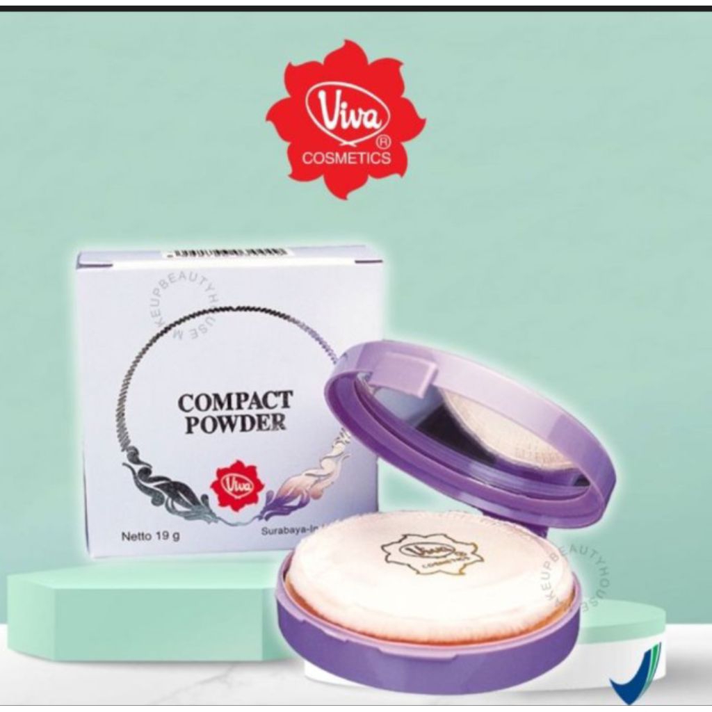 BEDAK, BEDAK VIVA, VIVA COMPACT POWDER, BEDAK PADAT VIVA, BEDAK UNGU VIVA.
