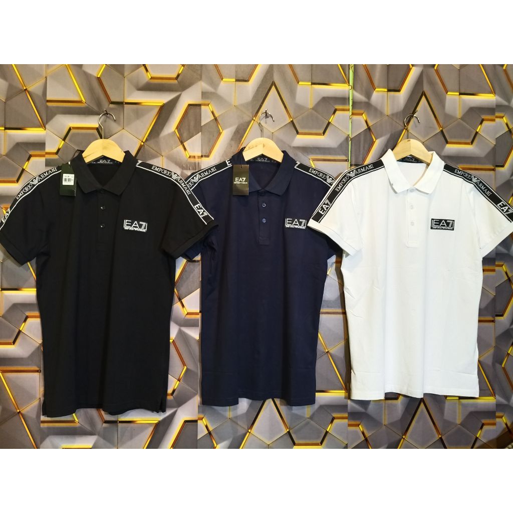 KAOS KERAH EA7ARMANI MEWAH