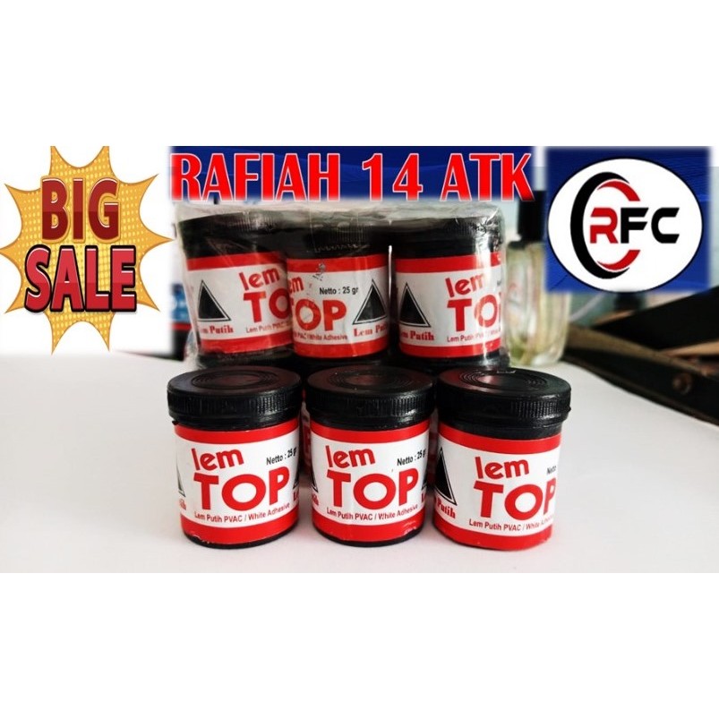 

Lem Top mini murah/lem kertas harga /6 PCS