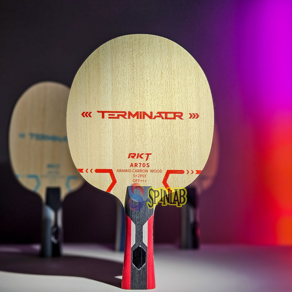 REACTOR RKT Terminator AR70S | Blade Kayu Pingpong Tenis Meja Carbon