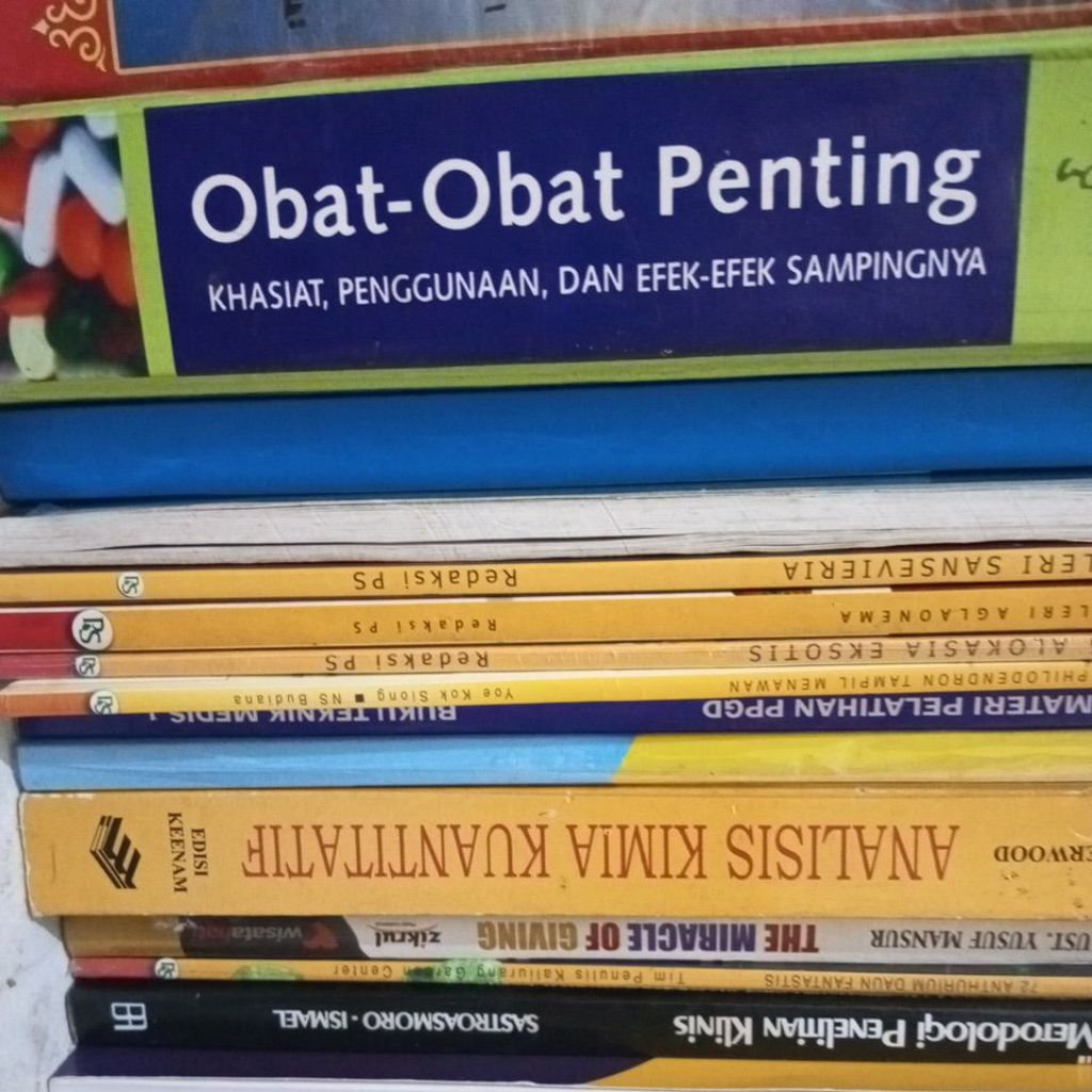 Preloved Buku Kuliah Kedokteran Kesehatan