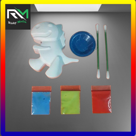 Mainan Edukasi Anak Mewarnai  Patung Gypsum