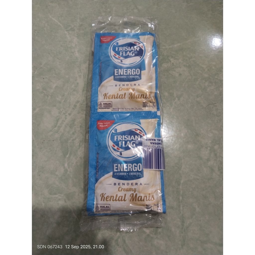 

SKM susu kental manis frisian flag 1pak isi 6sch@37g