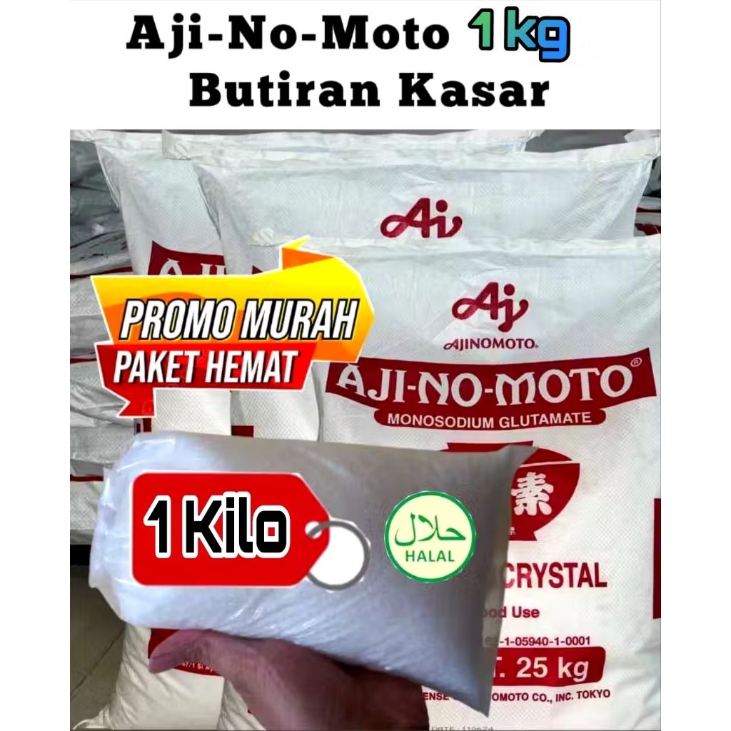 

Micin AJINOMOTO Penyedap Masakan 1 kg Kemasan Repack