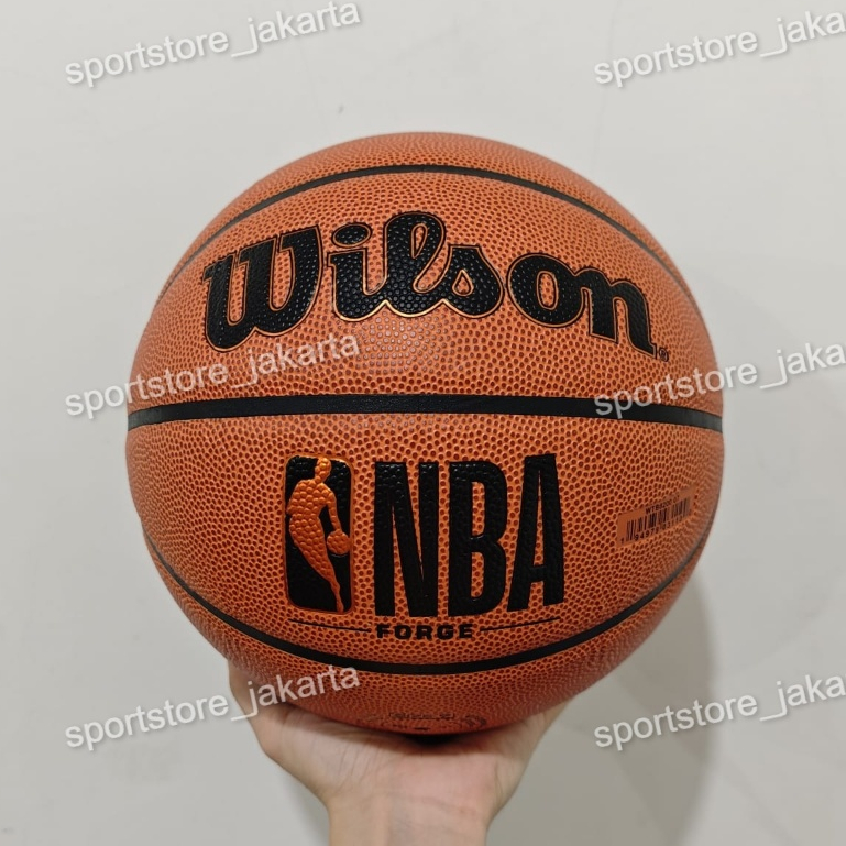 Bola Basket Wilson NBA Forge Indoor / Outdoor Size 7 ORIGINAL - Bola basket kulit size 7