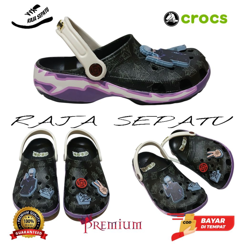SANDAL CROCS JUJUTSU KAISEN/SANDAL CROCS JUJUTSU/SANDAL CROCS UNISEX/SANDAL CROCS CHARACTER/SANDAL C